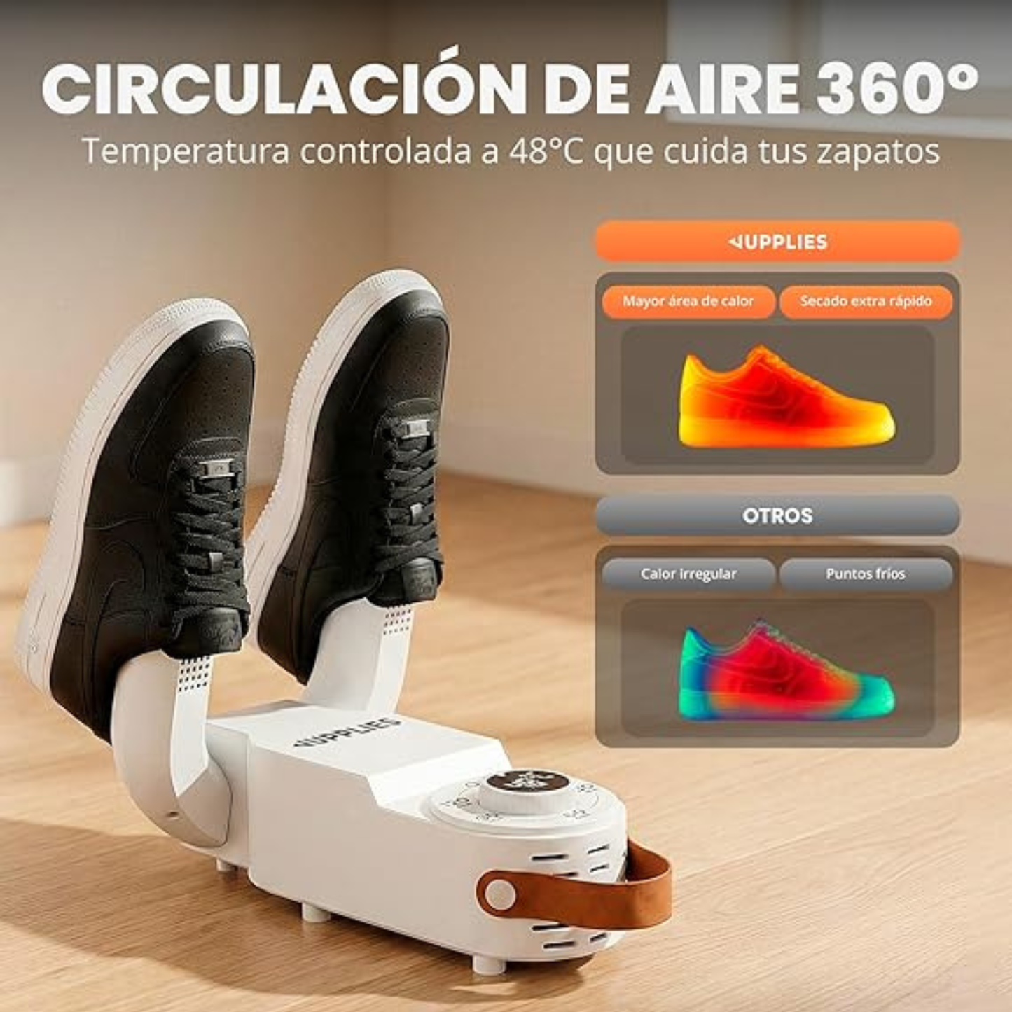 Drynest Secador y Desodorante de Zapatos